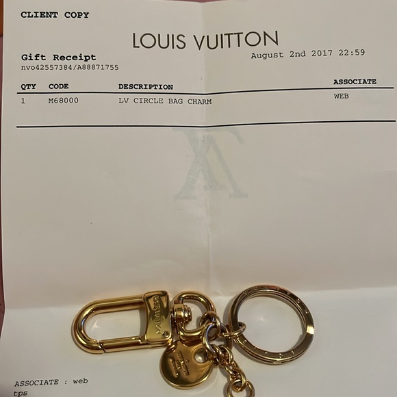 🎁Gift-able🎁Louis Vuitton Circle bag charm - Picture 6 of 6